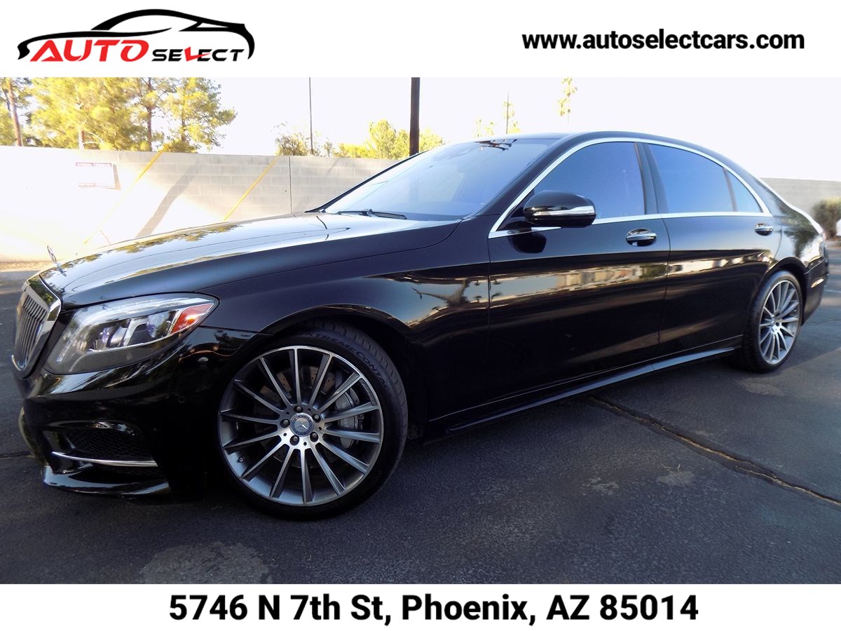 2015 Mercedes-Benz S 550 Sedan