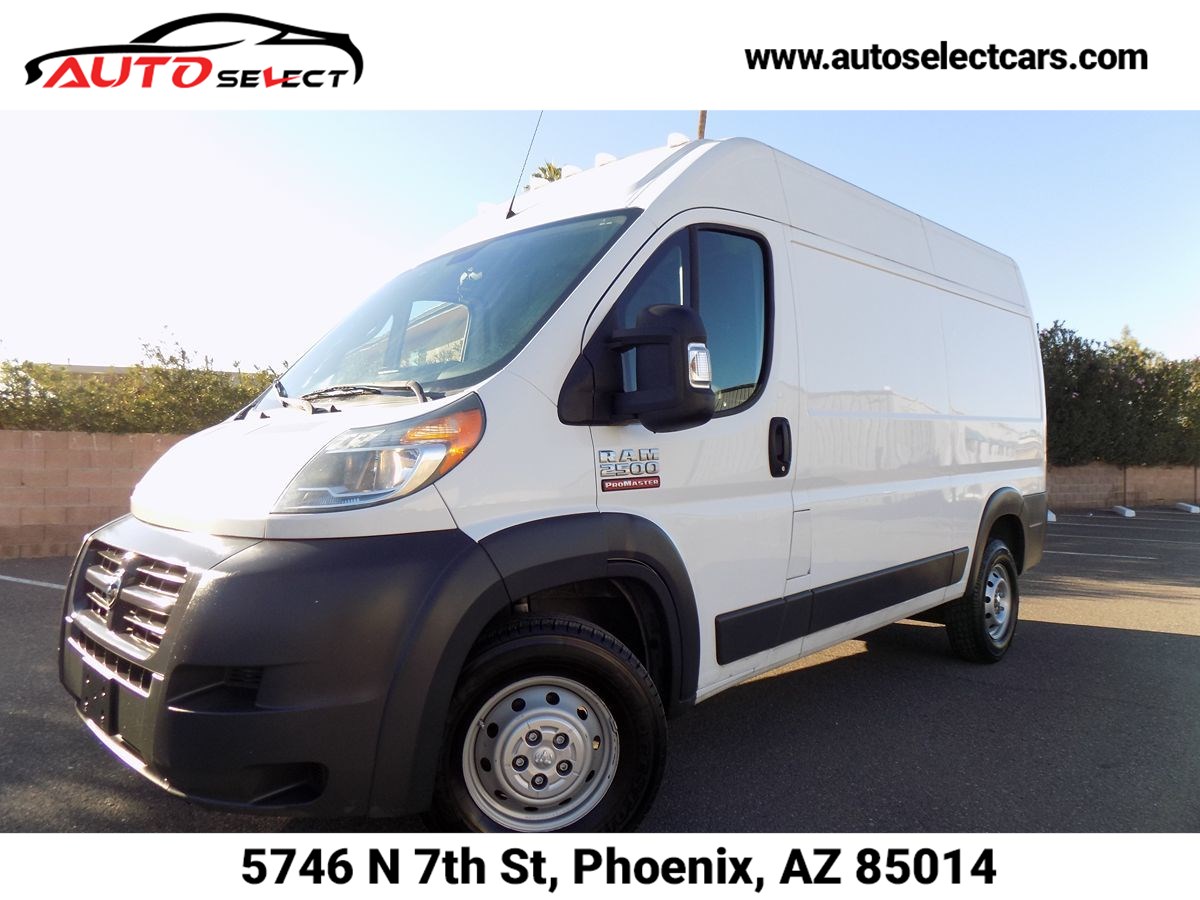 2018 Ram ProMaster Cargo Van 2500 HIGH ROOF 136 WB