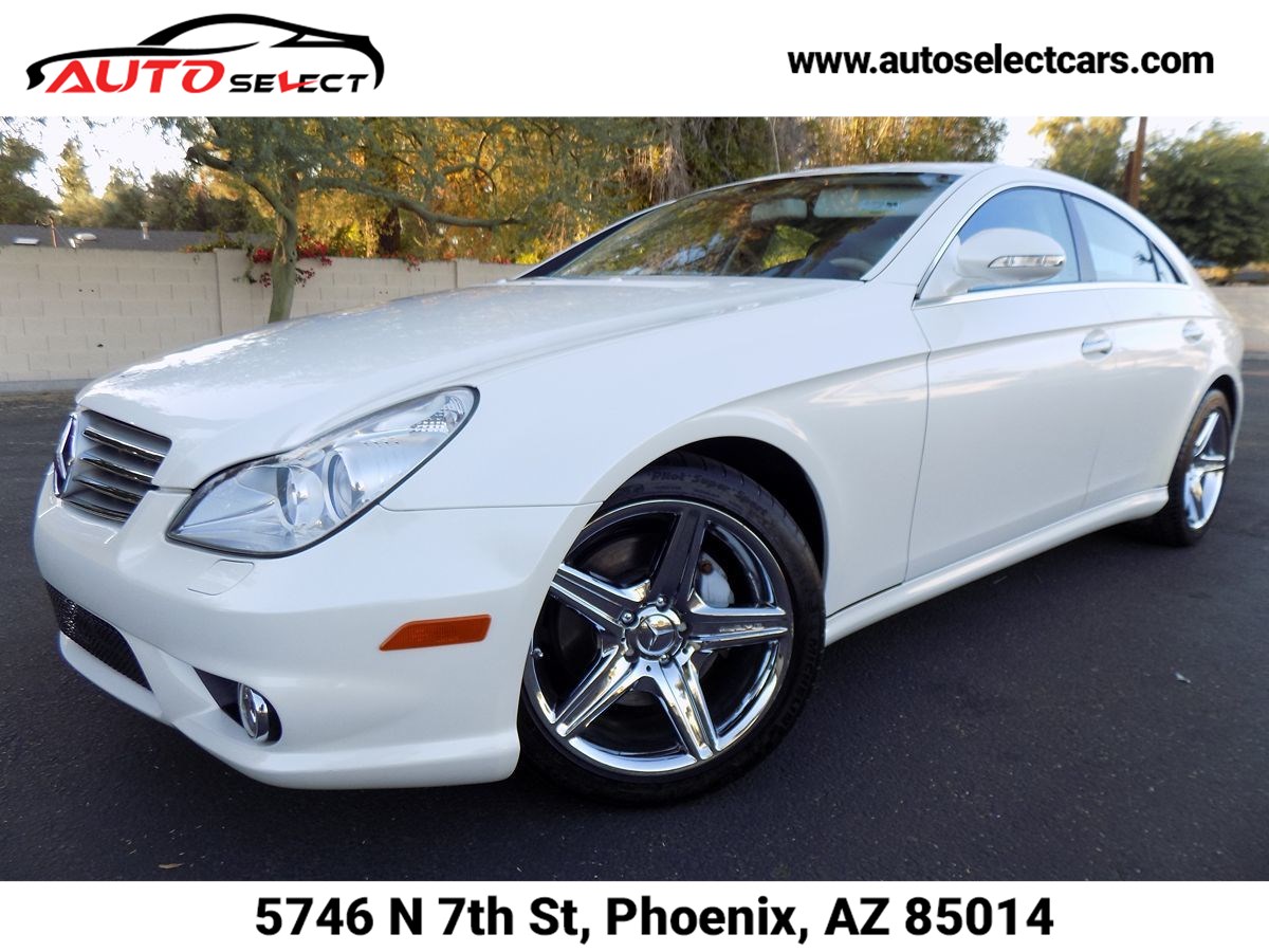 2008 Mercedes-Benz CLS550 Diamond White Edition Coupe