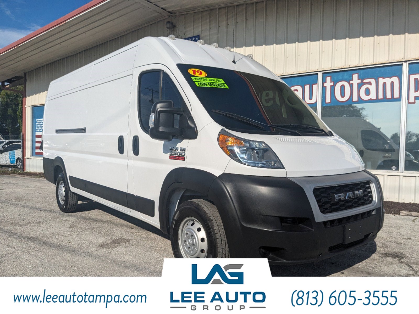 2019 Ram ProMaster 3500 Cargo Van 