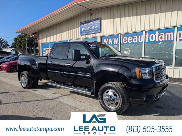 Onyx Black 2014 GMC Sierra 3500HD Pickup Truck Four-Wheel Drive Automatic