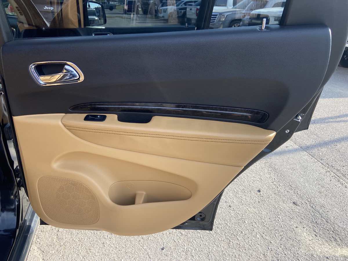 Used OEM Front Driver Seat Belt Buckle For 2011-2014 Dodge Durango – Tan, Electric Seat