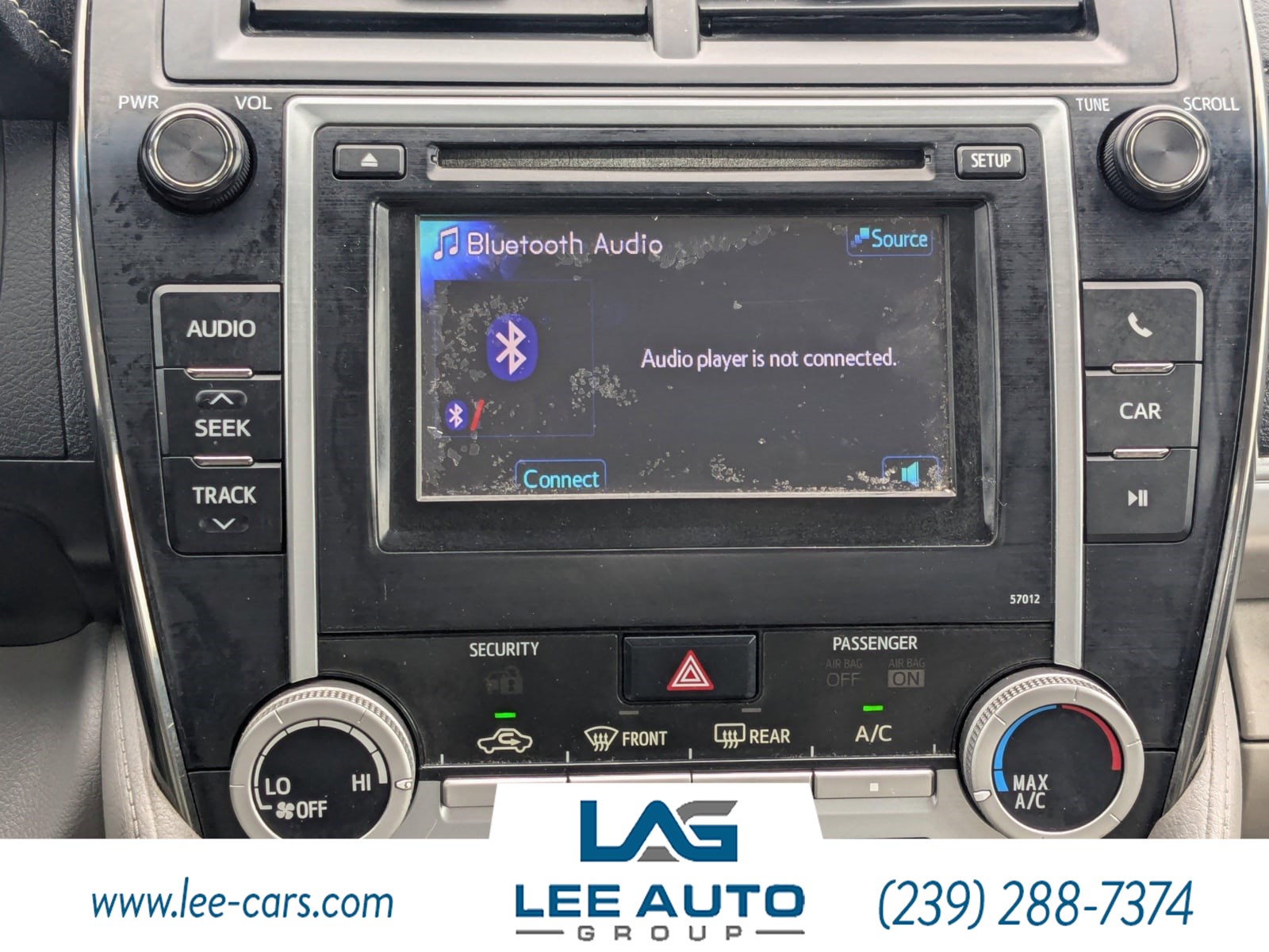 2012 Toyota Camry LE photo 14