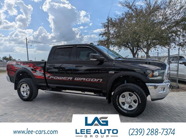 Brilliant Black Crystal Pearlcoat 2016 RAM 2500 Power Wagon Crew Cab 4WD Pickup Truck Four-Wheel Drive Automatic