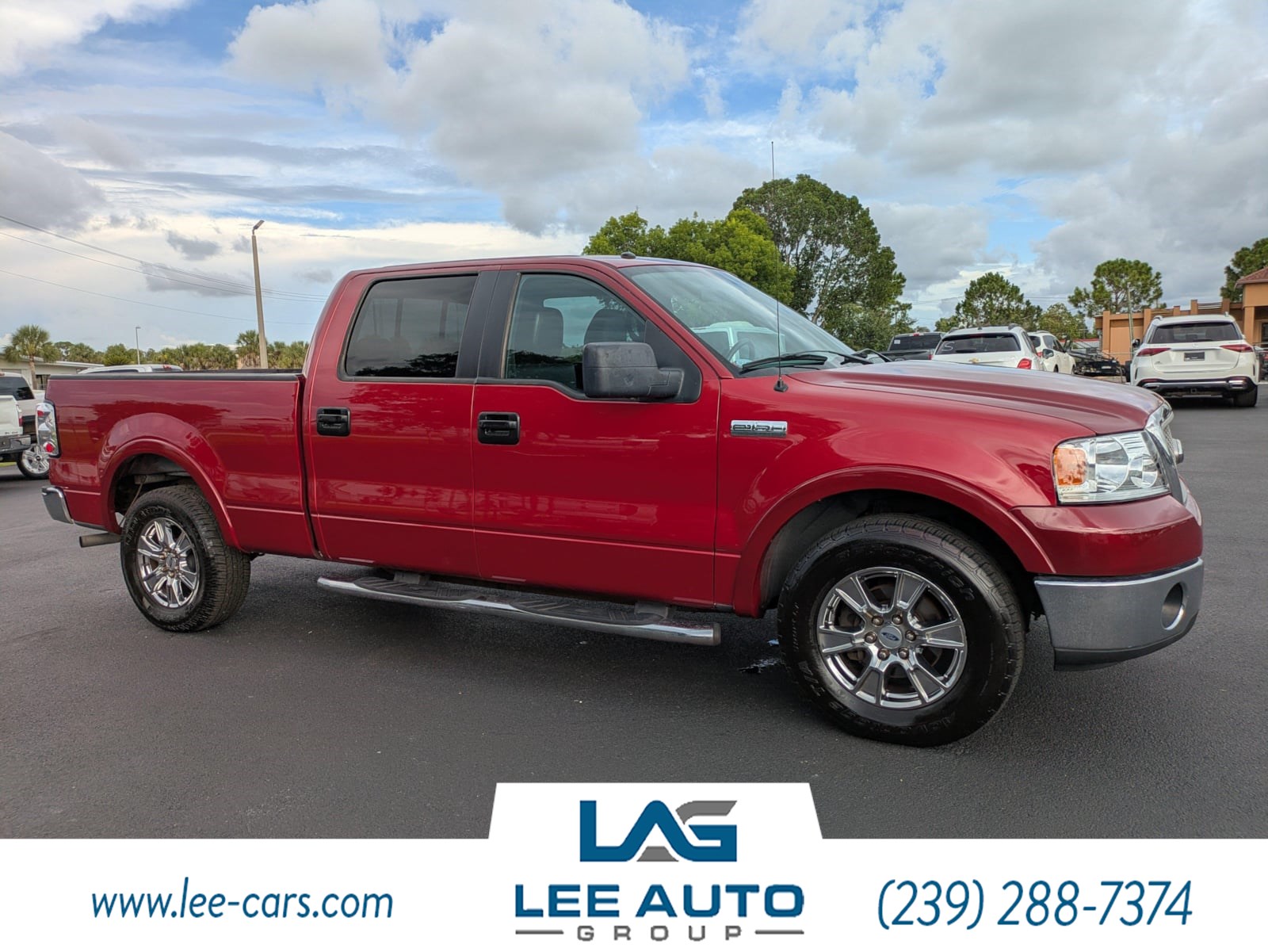 2008 Ford F-150 Rojo (Bright Red) Camioneta 4X2 Automática