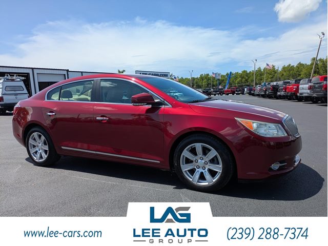 Red Jewel Tintcoat 2011 Buick LaCrosse Sedan Front-Wheel Drive Automatic