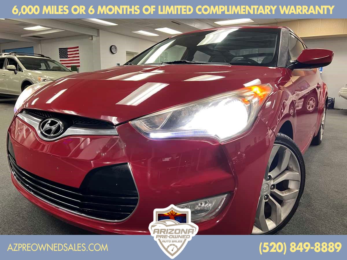 2013 Hyundai Veloster w/Gray Int