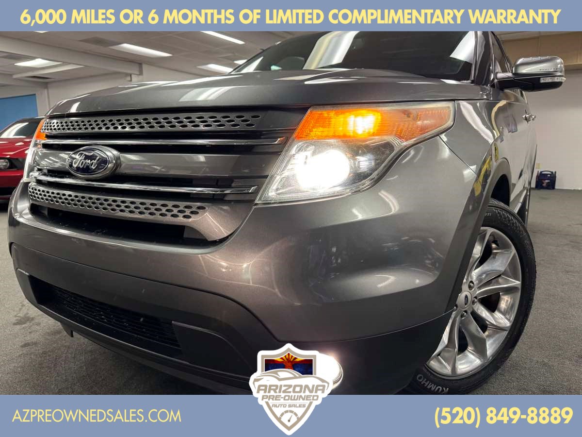 Used 2014 Ford Explorer Limited with VIN 1FM5K7F89EGC48330 for sale in Tucson, AZ