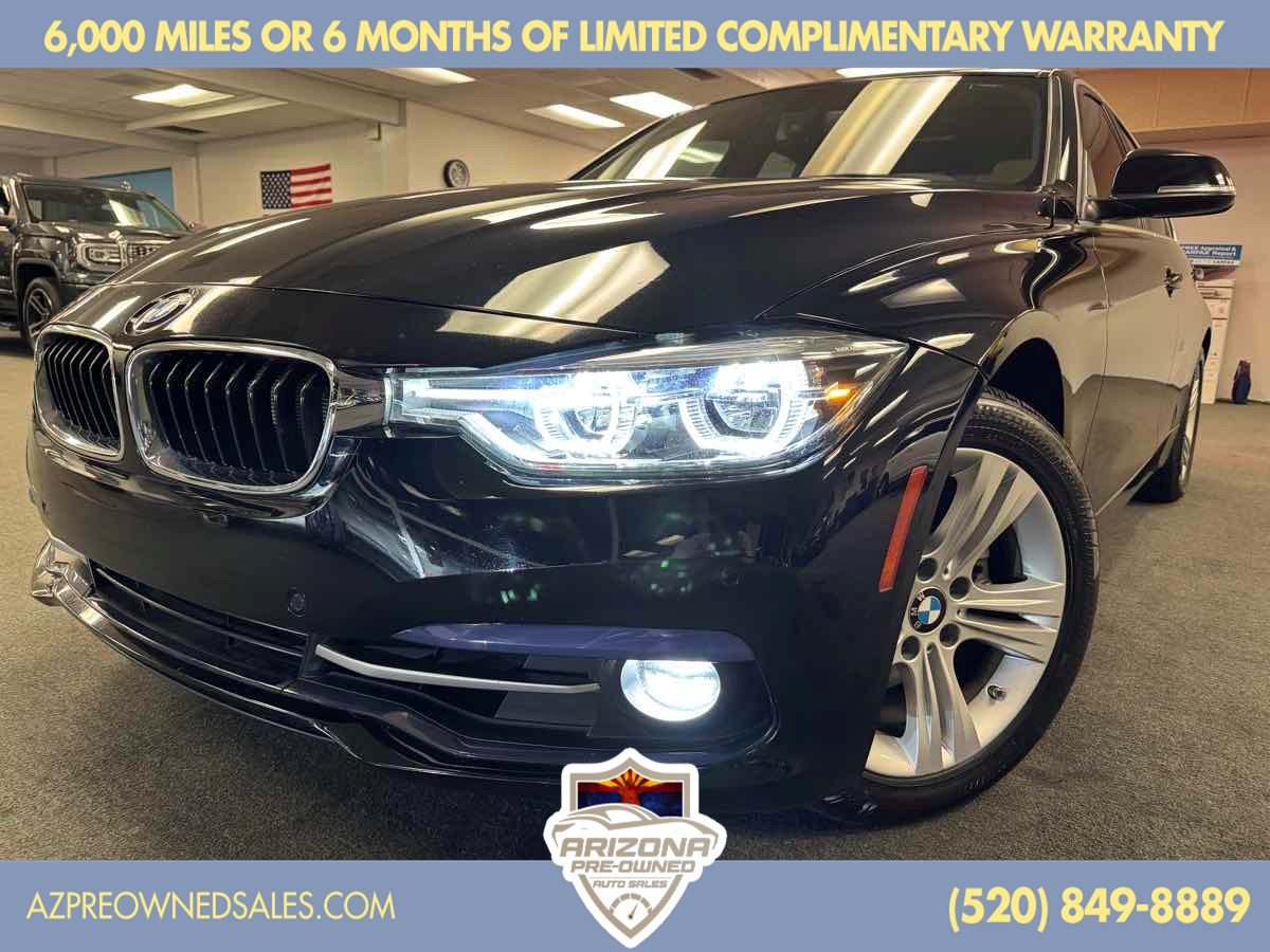 Used 2017 BMW 3 Series 330i with VIN WBA8B9C37HK886306 for sale in Tucson, AZ