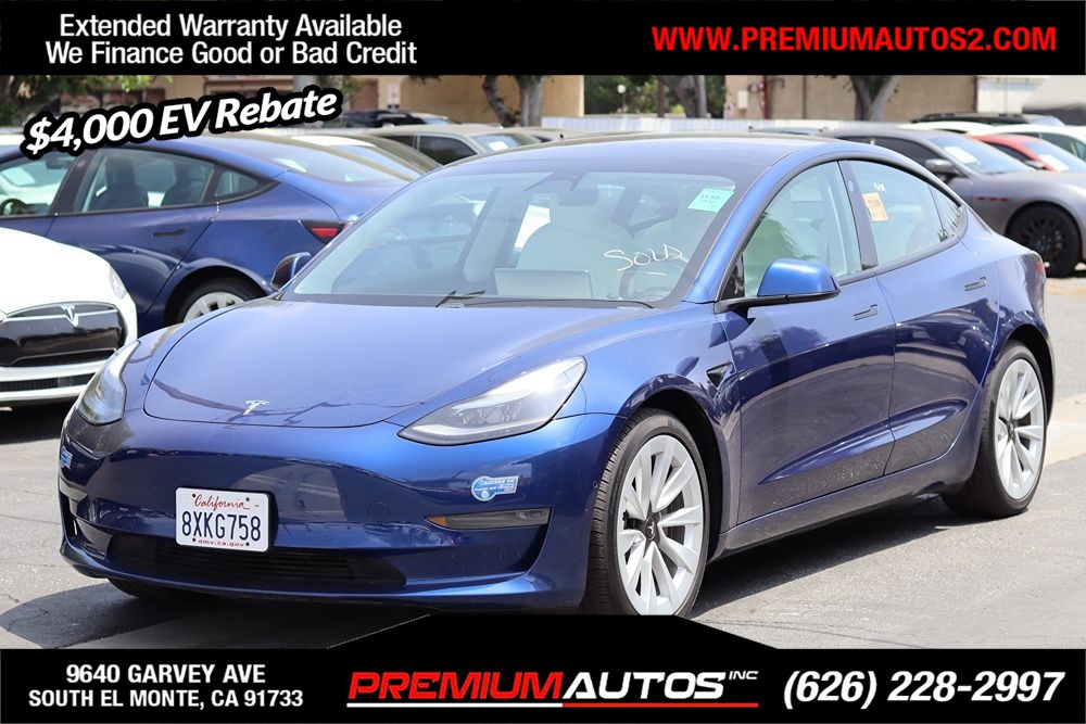 2021 Tesla Model 3 Standard Range Plus ($4K EV REBATE)