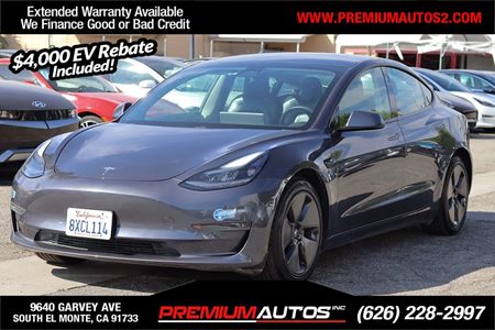 2021 Tesla Model 3 Standard Range Plus ($4K EV REBATE INCLUDED))