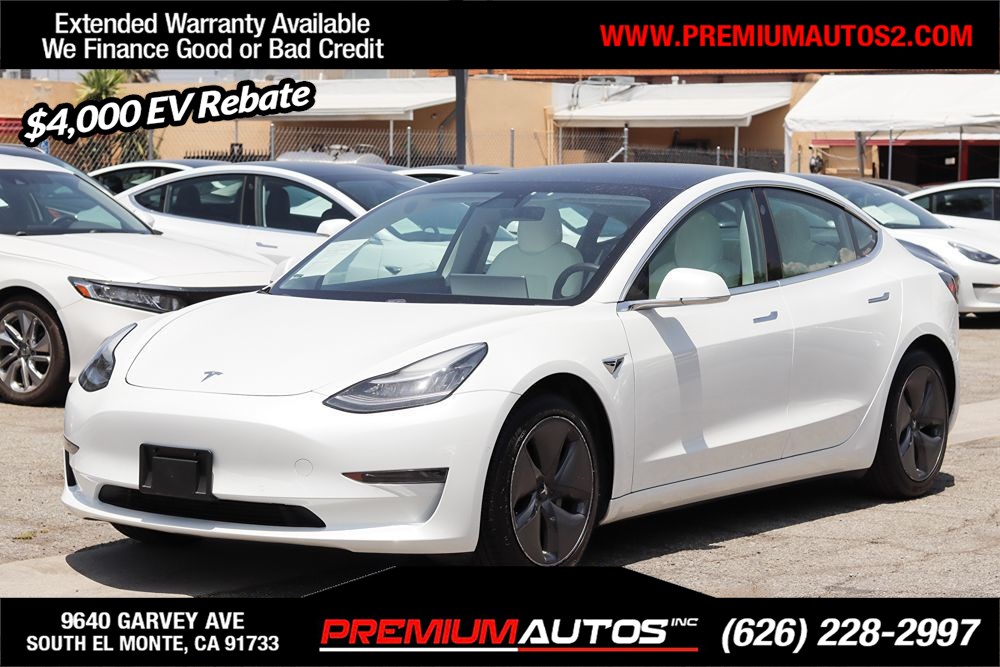 2020 Tesla Model 3 Standard Range Plus ($4K EV REBATE INCLUDED))