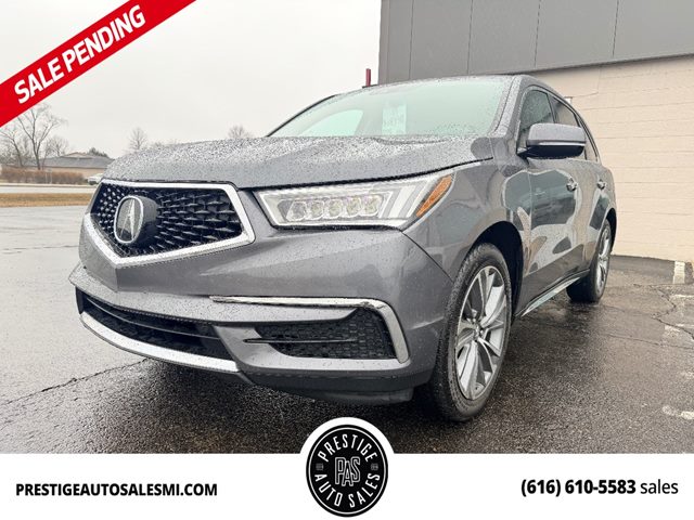 Gray (Modern Steel Metallic) 2017 Acura MDX SH-AWD with Technology Package SUV / Crossover All-Wheel Drive Automatic