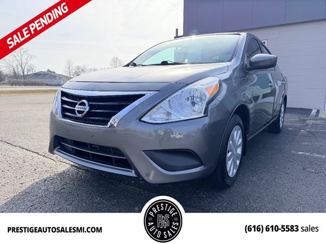 Gray (Gun Metallic) 2016 Nissan Versa 1.6 SV Sedan Front-Wheel Drive Automatic