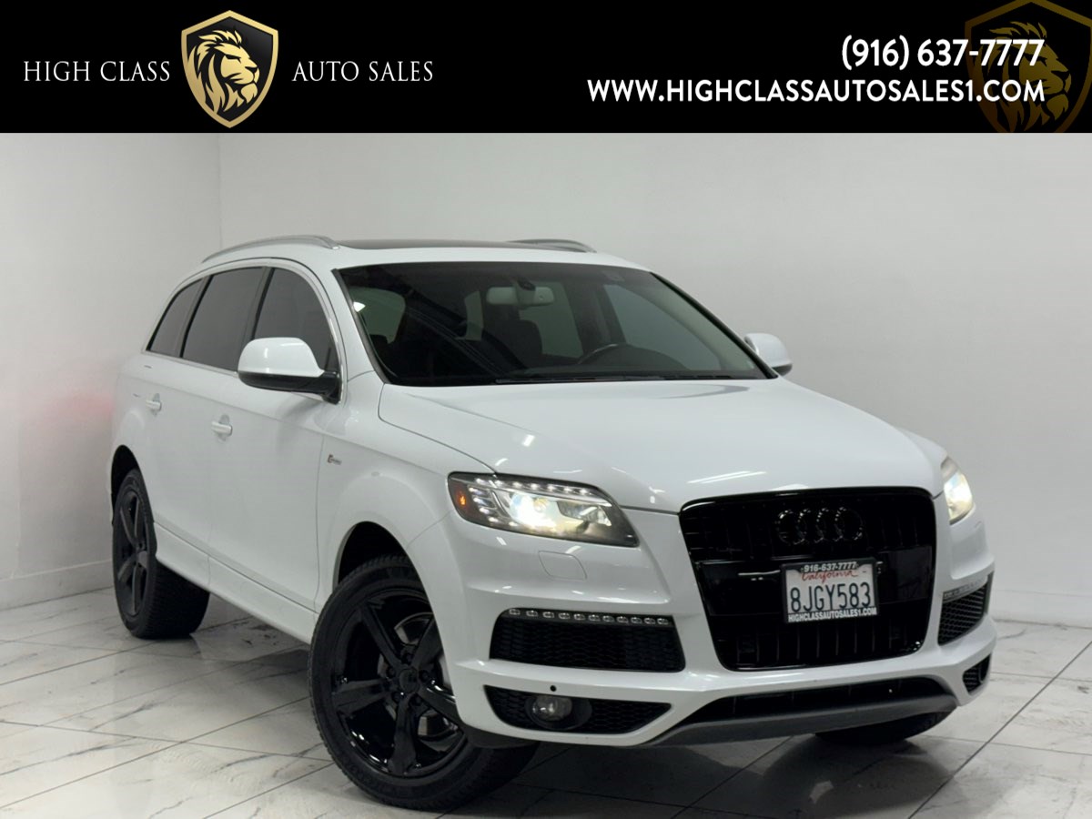 2013 Audi Q7 3.0T S line Prestige