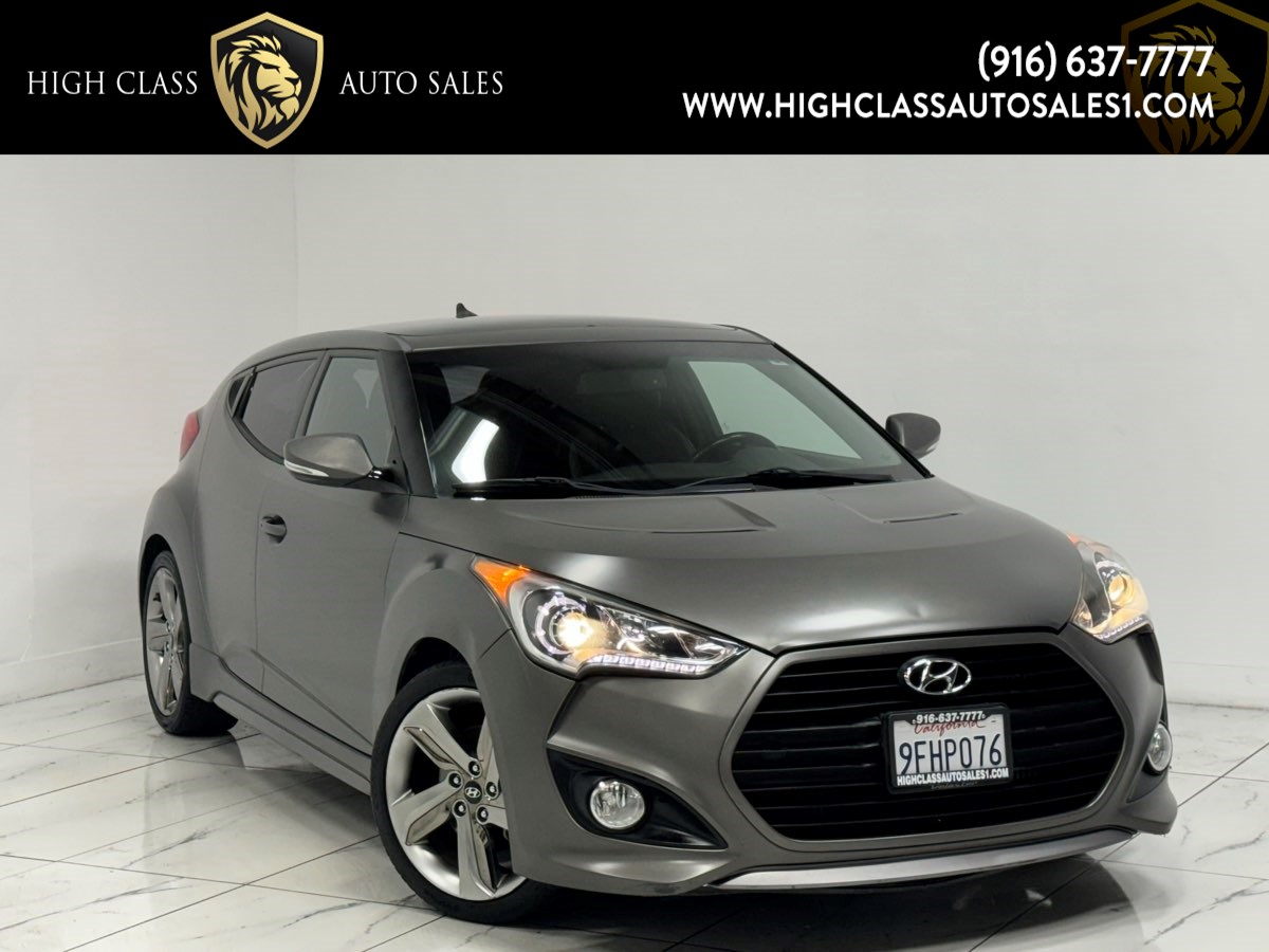 2013 Hyundai Veloster Turbo w/Blue Int