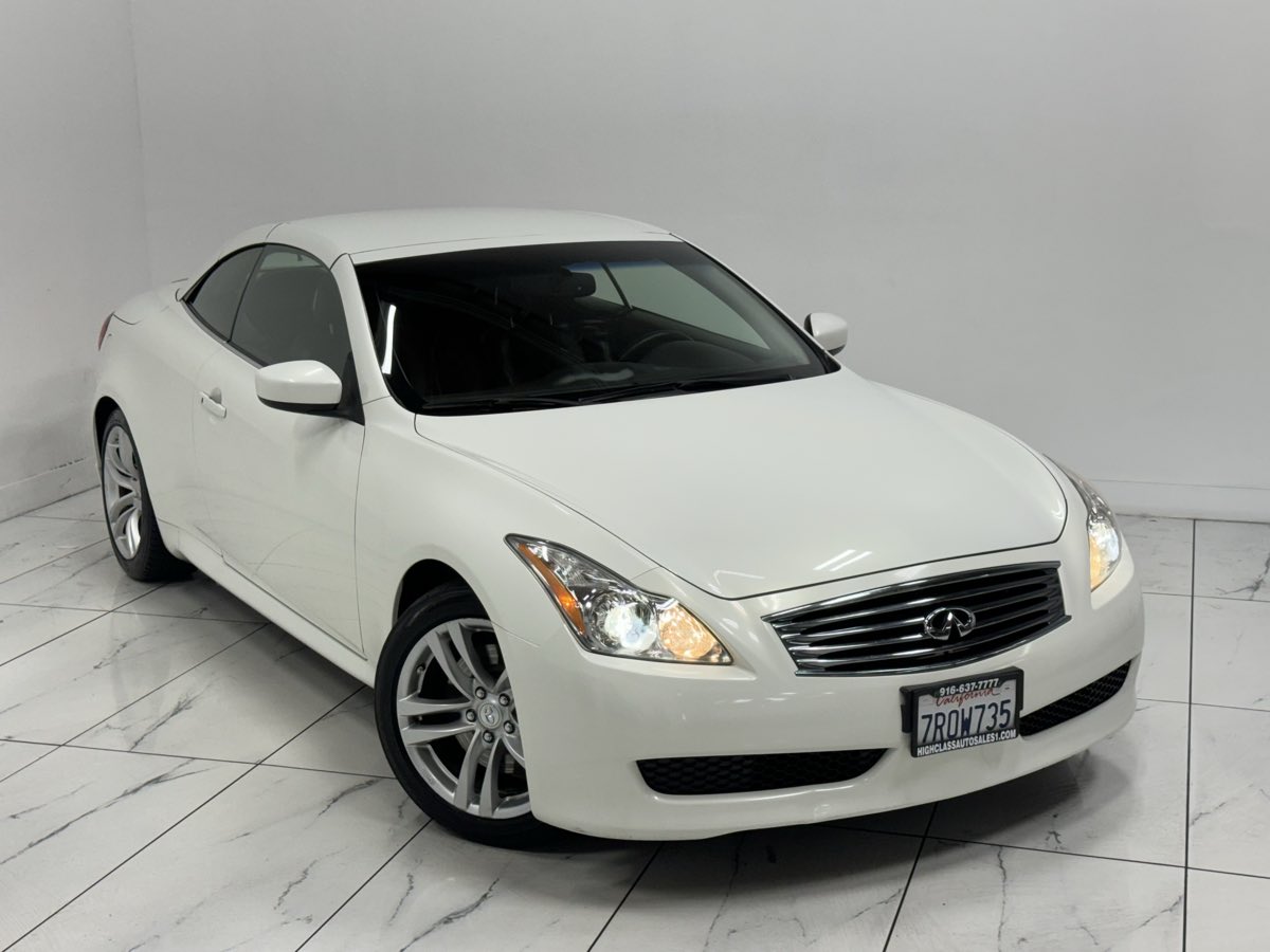 ゆきページ Sold 2010 INFINITI G37 Convertible Base in Rancho Cordova