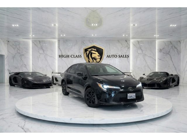 Black Sand Pearl 2022 Toyota Corolla LE FWD Sedan Front-Wheel Drive Automatic