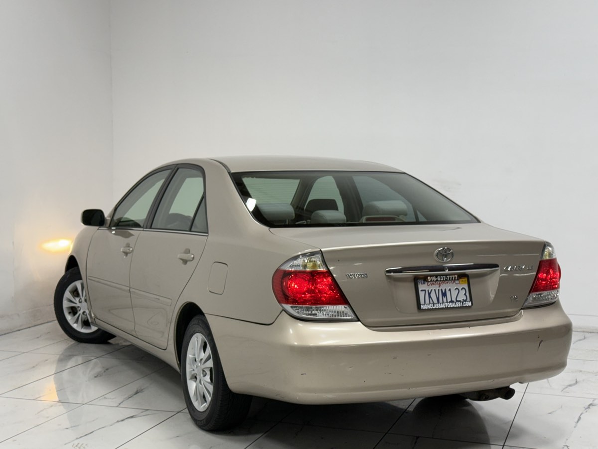 Sold 2005 Toyota Camry LE in Rancho Cordova