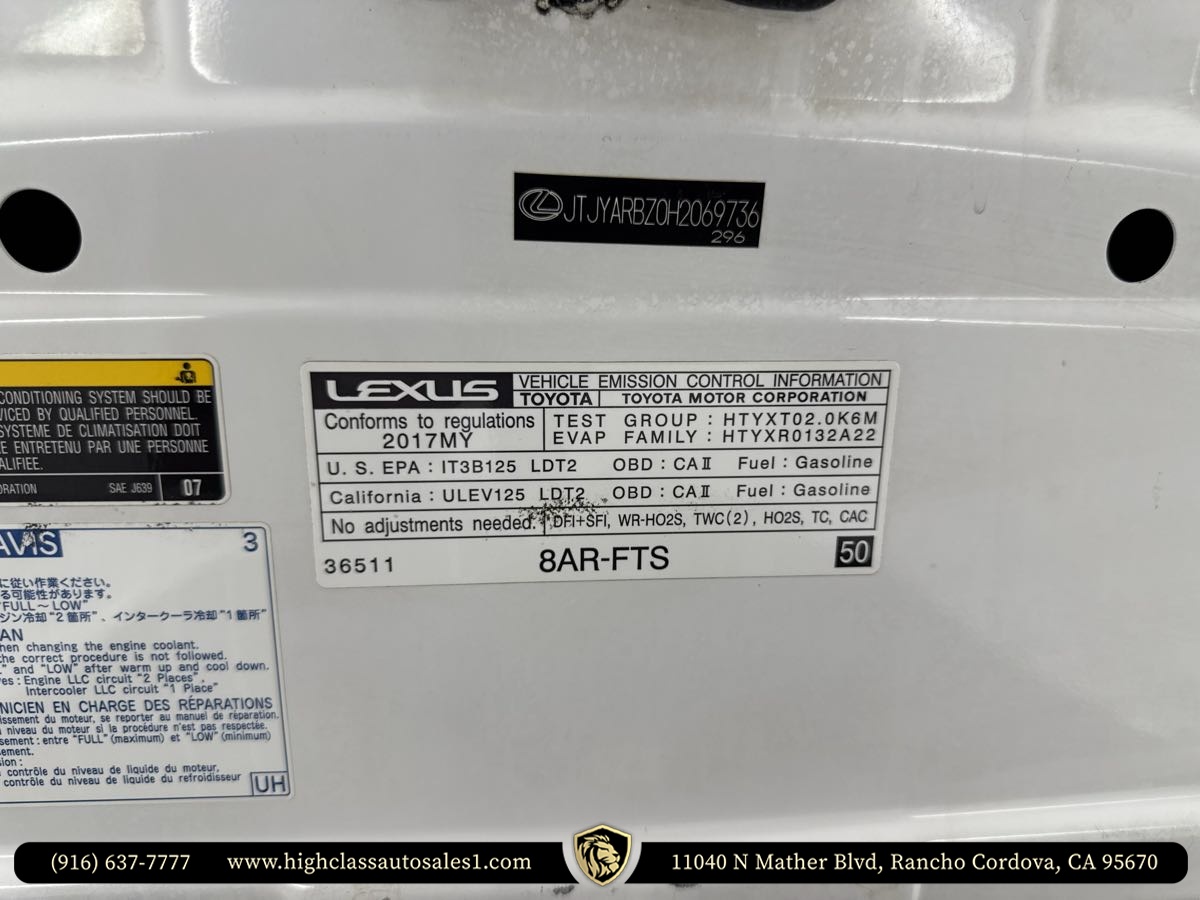 2017 Lexus NX 200t - Photo 48