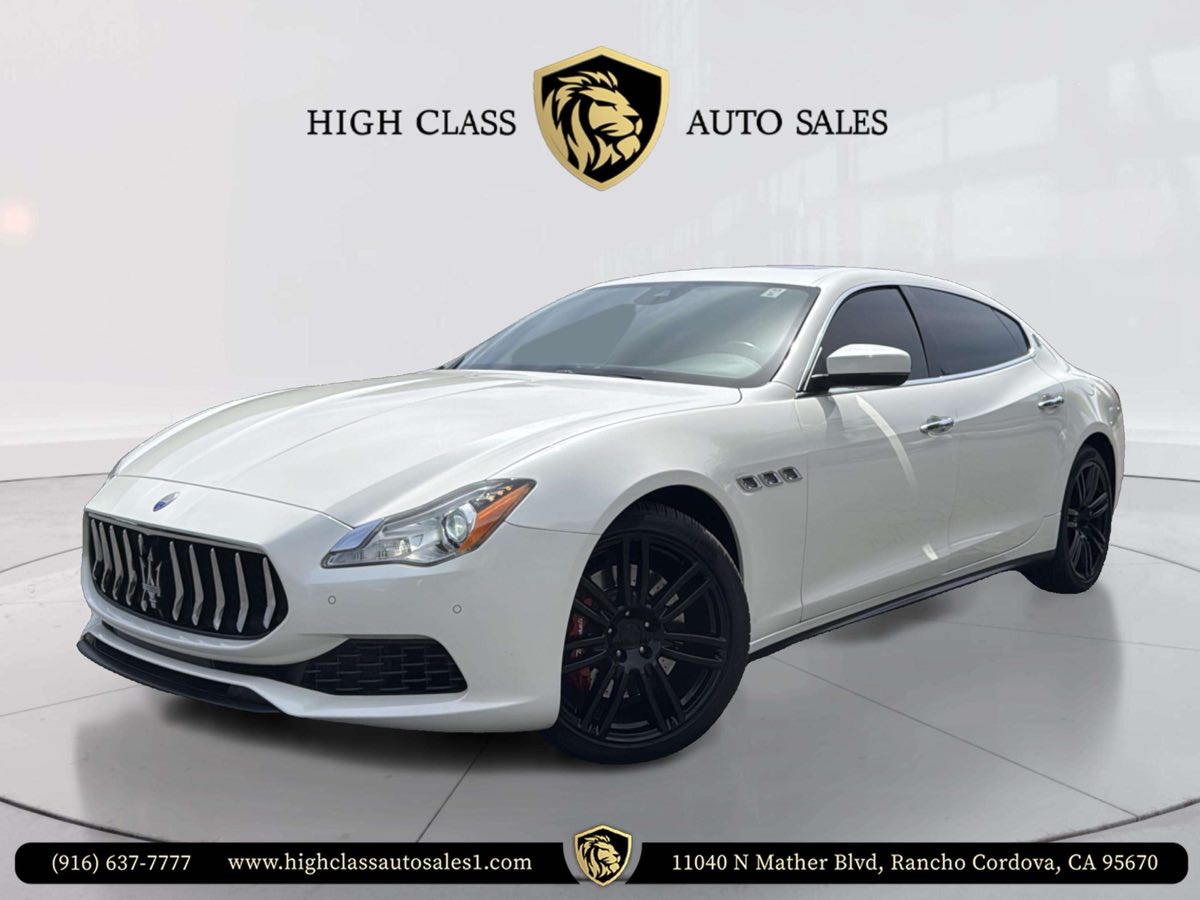 2017 Maserati Quattroporte S photo 3