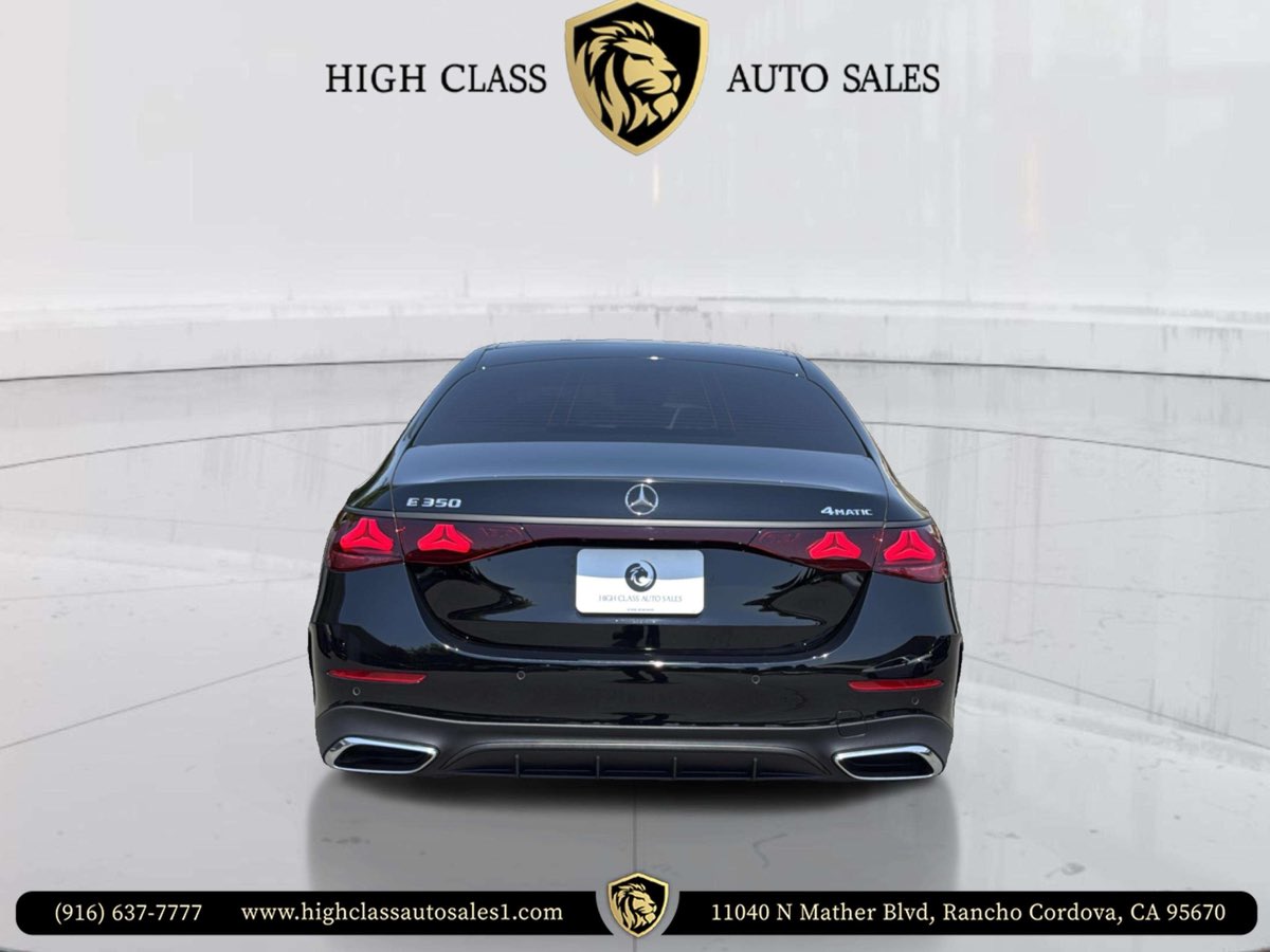 2024 Mercedes Benz E 350 4MATIC Sedan photo 4