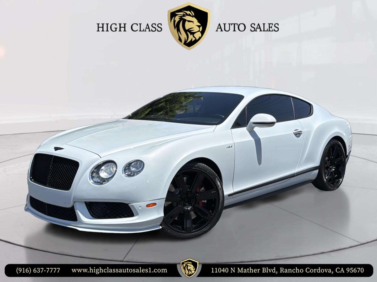 2014 Bentley Continental GT V8 S photo 3