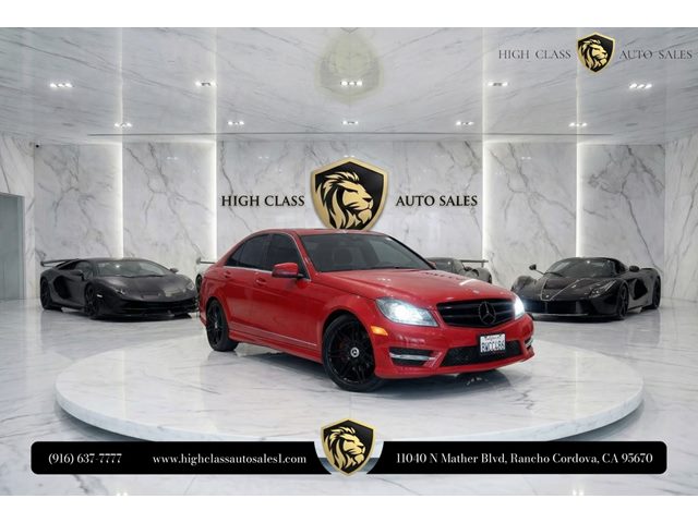Mars Red 2013 Mercedes-Benz C-Class C 250 Sport Sedan Sedan Rear-Wheel Drive Automatic