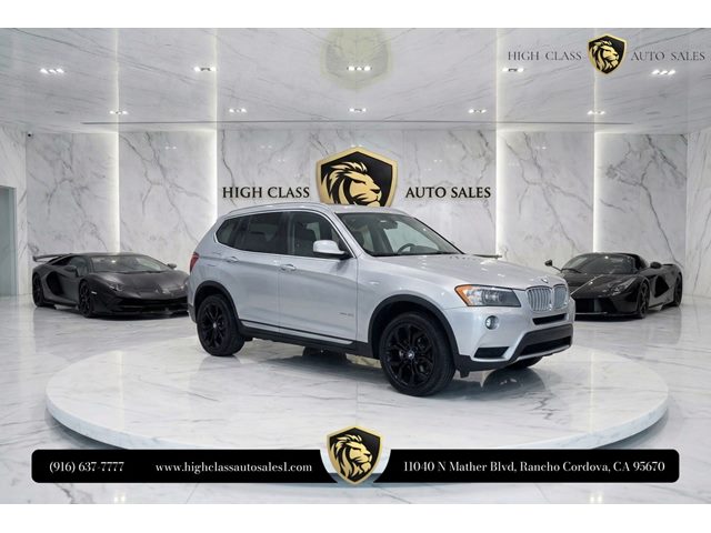 Glacier Silver Metallic 2017 BMW X3 xDrive35i AWD SUV / Crossover All-Wheel Drive Automatic