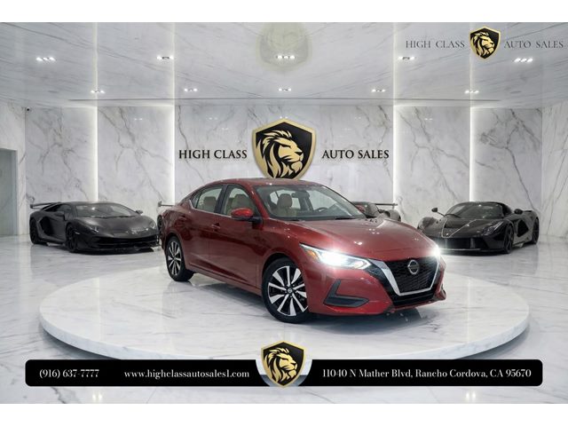 Red (Scarlet Ember Tintcoat) 2021 Nissan Sentra SV FWD Sedan Front-Wheel Drive Automatic