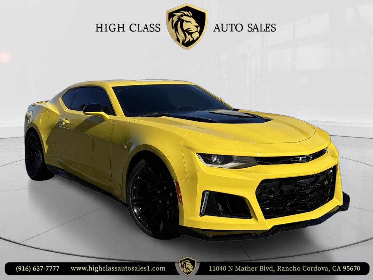 Sold 2017 Chevrolet Camaro ZL1 in Rancho Cordova