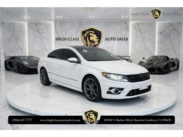 Pure White 2015 Volkswagen CC 2.0T Sport FWD Sedan Front-Wheel Drive Automatic