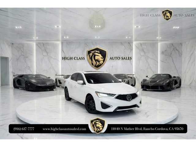 Platinum White Pearl 2019 Acura ILX FWD Sedan Front-Wheel Drive Automatic