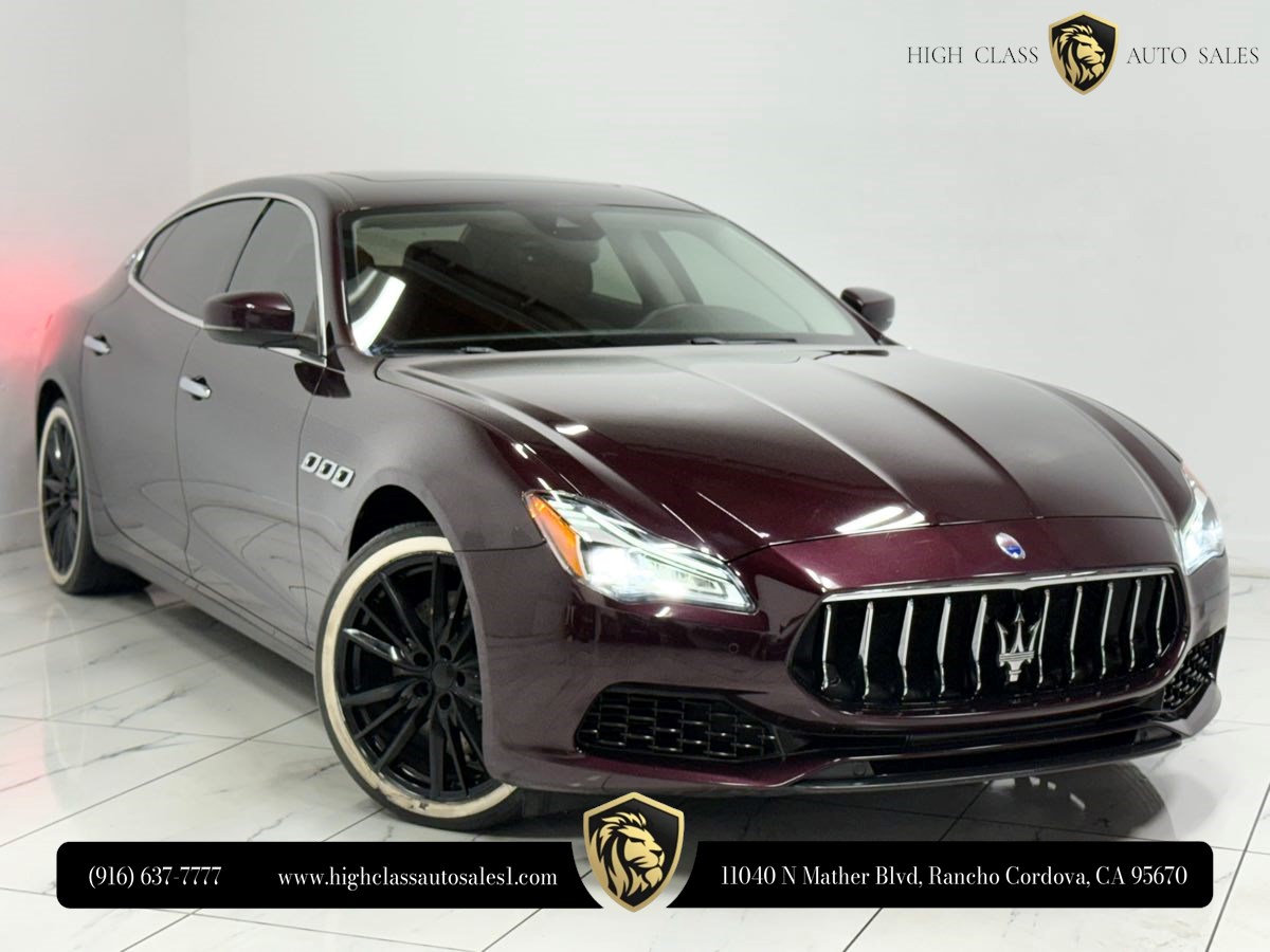 2019 Maserati Quattroporte S RWD