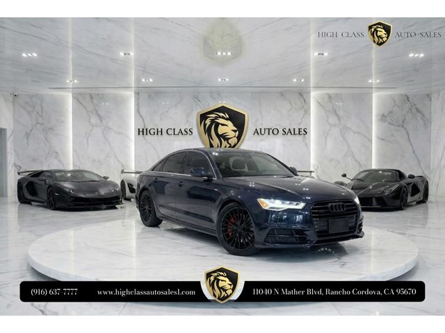 Moonlight Blue Metallic 2017 Audi A6 3.0T quattro Prestige Sedan AWD Sedan All-Wheel Drive Automatic