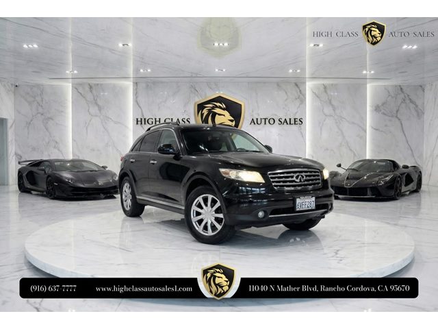 Black Obsidian 2008 INFINITI FX35 RWD SUV / Crossover Rear-Wheel Drive Automatic