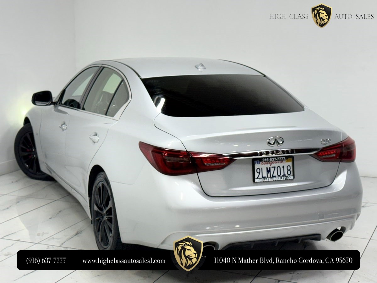 Sold 2020 INFINITI Q50 3.0t LUXE in Rancho Cordova