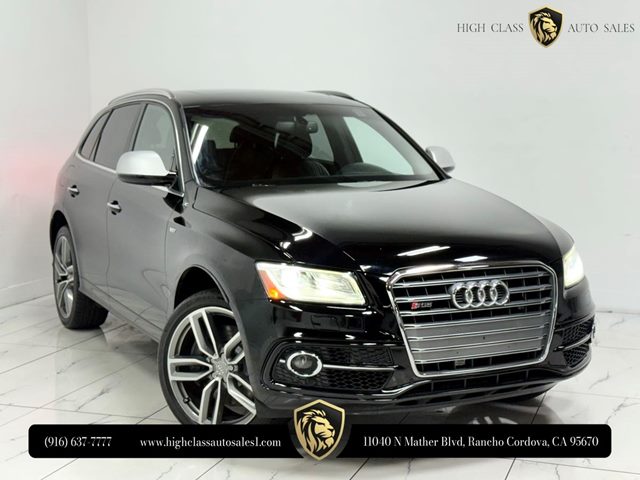 Brilliant Black 2017 Audi SQ5 3.0T quattro Premium Plus AWD SUV / Crossover All-Wheel Drive 8-Speed Automatic