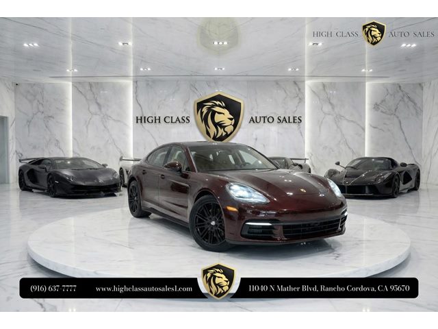 Carmine Red 2018 Porsche Panamera 4S AWD Sedan All-Wheel Drive Automatic