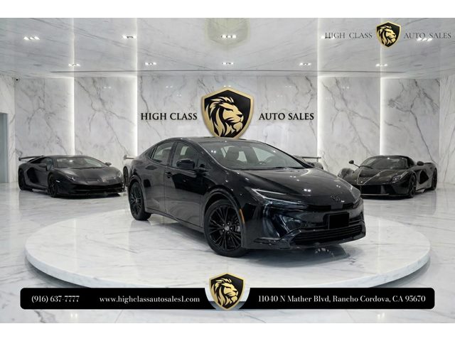 Midnight Black Metallic 2025 Toyota Prius Nightshade FWD Hatchback Front-Wheel Drive Automatic