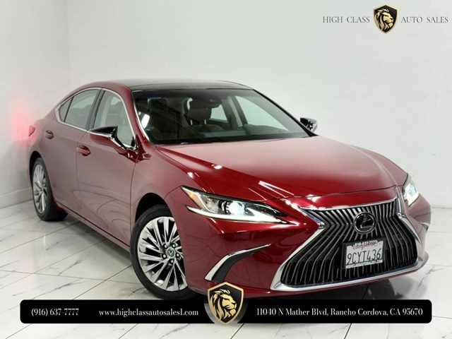 Matador Red Mica 2019 Lexus ES 350 Luxury FWD Sedan Front-Wheel Drive Automatic