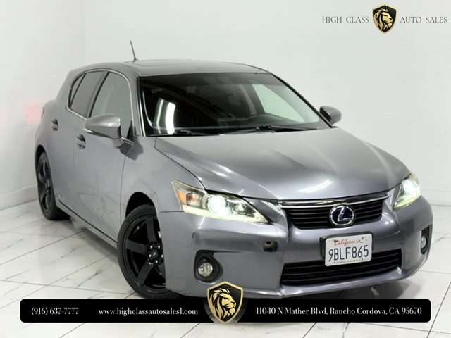 Nebula Gray Pearl 2013 Lexus CT Hybrid 200h FWD Wagon Front-Wheel Drive Automatic