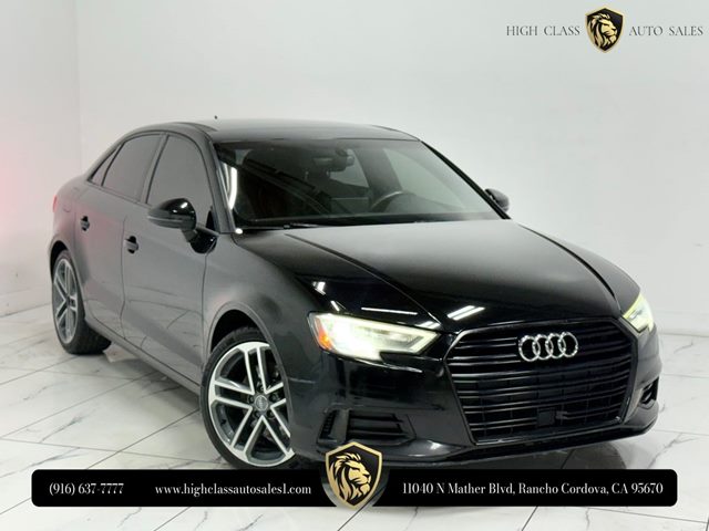 Mythos Black Metallic 2017 Audi A3 2.0T Premium Sedan FWD Sedan Front-Wheel Drive Automatic