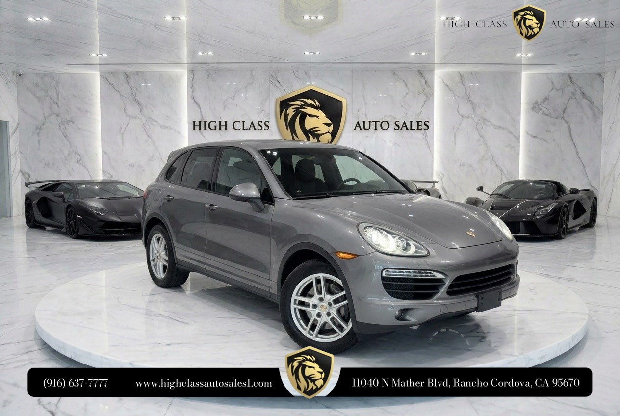 Classic Silver Metallic 2012 Porsche Cayenne S AWD SUV / Crossover All-Wheel Drive Automatic