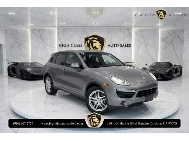 Classic Silver Metallic 2012 Porsche Cayenne S AWD SUV / Crossover All-Wheel Drive Automatic
