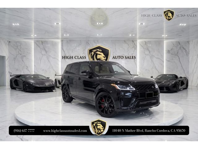 Borealis Black Metallic 2019 Land Rover Range Rover Sport V8 Autobiography Dynamic 4WD SUV / Crossover All-Wheel Drive Automatic
