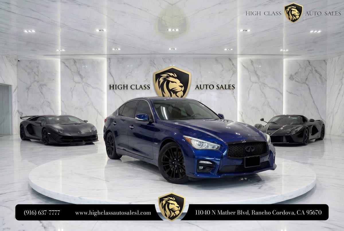 2017 INFINITI Q50 Red Sport 400's photo