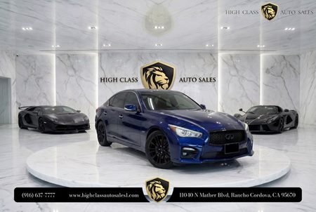 2017 INFINITI Q50 Red Sport 400