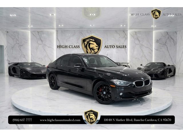 Jet Black 2013 BMW 3 Series 320i Sedan RWD Sedan Rear-Wheel Drive Automatic