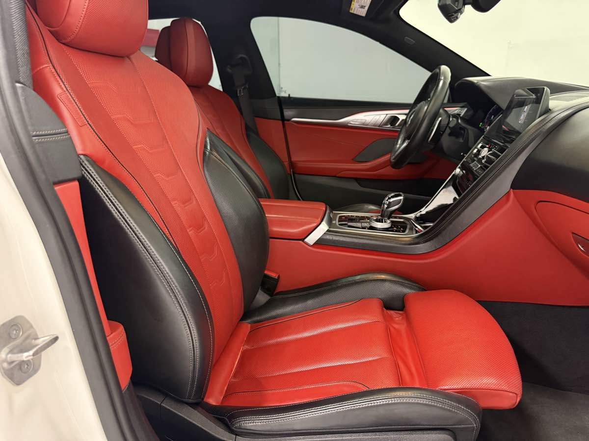 フレンチドア冷蔵庫 メタリックレッド Used 2022 BMW 8 Series 840i in Rancho Cordova
